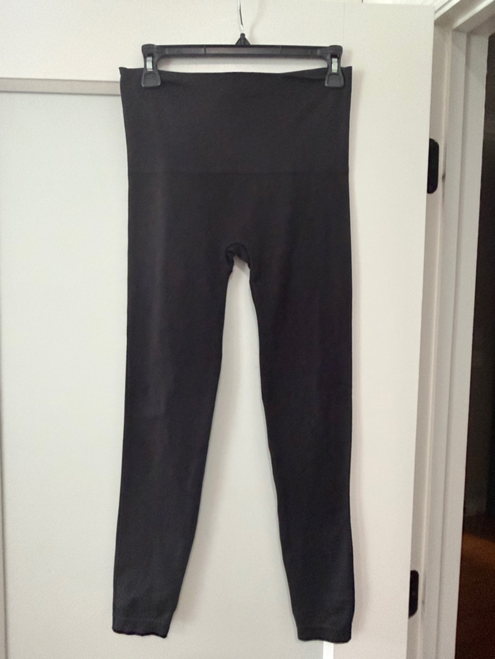 SPANX Black High-Waist Leggings - L/G